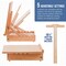 Large 20-1/2" x 16" Wooden Drawing Board, Adjustable Table Top Easel for Painting and Drawing - Drafting Board with T-Square, Pencil Ledge, Locking Storage Drawer